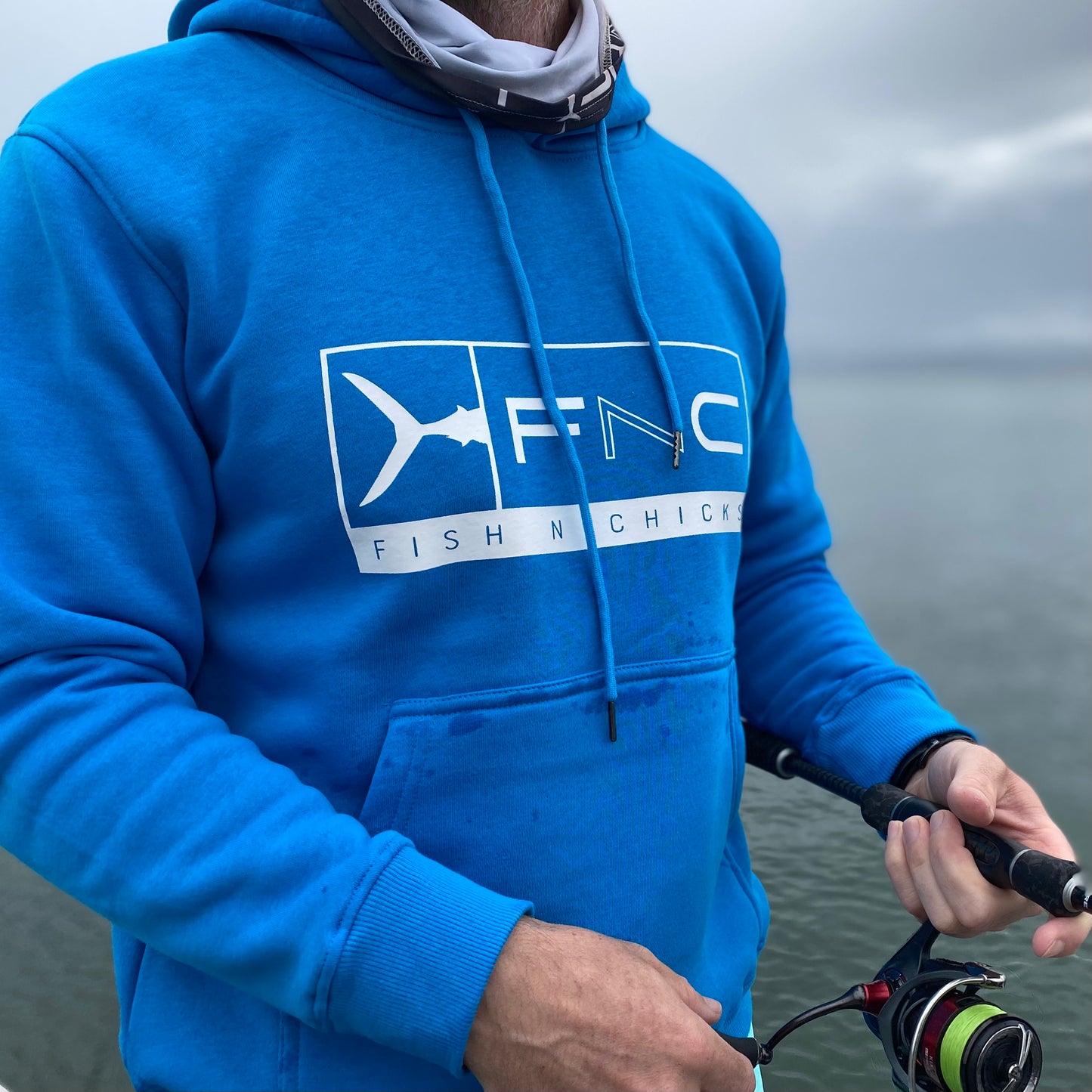 FNC HOODIE - BLUE BOUY