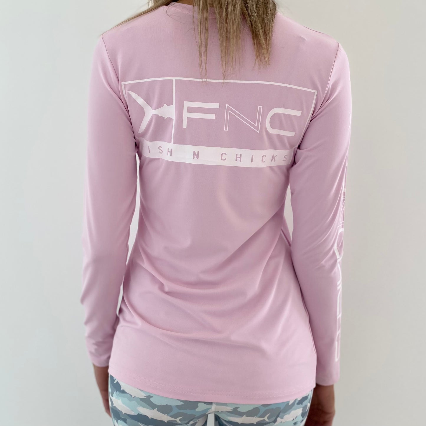 UPF 50+ WOMENS BAYSIDE FISHING SHIRT - PINKY
