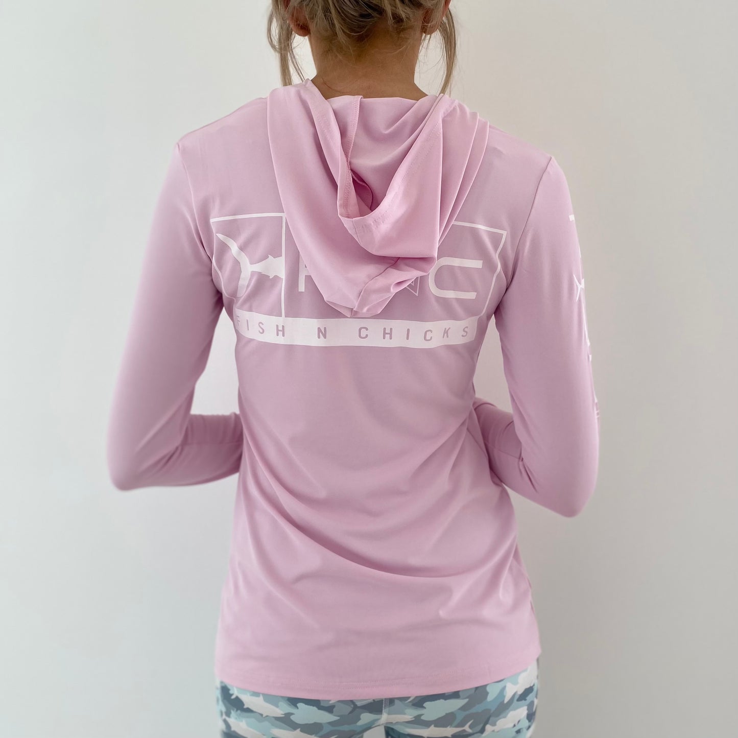 UPF 50+ WOMENS BAYSIDE FISHING SHIRT - HOODED